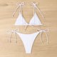 thumbnail image 4 of WILLBEST Traje de Baño de Dos Piezas para Mujer, Traje de Baño de Tiras con Lazo, Traje de Baño Sexy de Triángulo, conjuntos de Bikini Superior, Traje de Baño, 4 of 7
