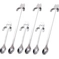 thumbnail image 1 of 6 Pcs Cat Spoon Coffee Tea Spoon Set,stainless Steel Hanging Cup Teaspoons, 1 of 5