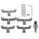 thumbnail image 4 of Juego de brocas para madera Linaichen, 1 juego, fresa para pulseras, anillos de madera, brocas, kit para hacer carpintería, 4 of 7