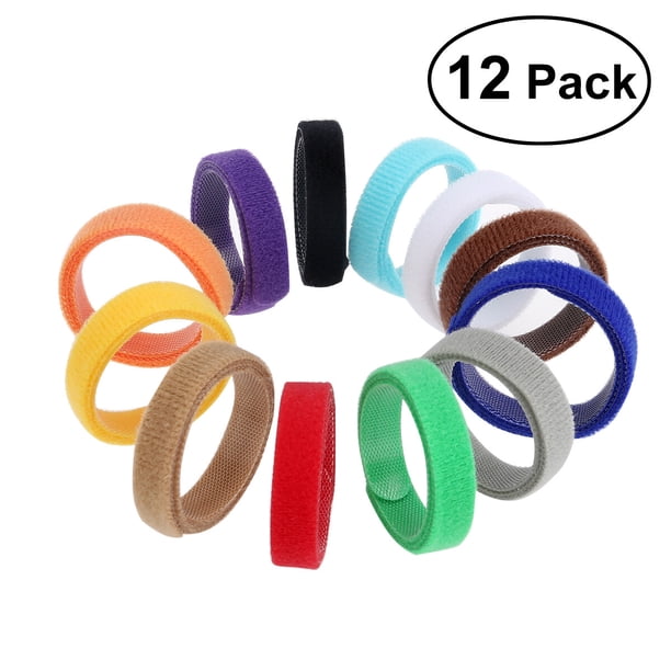 Collares con bandas de identificación para cachorros ajustables de 12 colores PIXNOR
