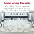 thumbnail image 6 of Frigidaire 26 lb. Countertop Ice Maker (Bullet Ice ) EFIC117-SS, Black Stainless Steel, 6 of 14