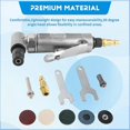 thumbnail image 5 of 1/4 inch Air Angle Die Grinder 90 Degree Pneumatic Grinding Machine Cut Off Polisher Mill Engraving, 5 of 5
