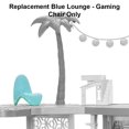 thumbnail image 3 of Pieza de Repuesto para Barbie Doll Dreamhouse Doll house Playset HMX10 - Salón Azul de Repuesto - Silla de Juego, 3 of 5