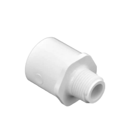 Fountain Water Feature PVC 3/8 x 1/2 PVC SCH 40 Male x Socket Adapter