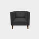 thumbnail image 1 of Sillon Bolivar Curri Black - DC Inlab Muebles Modelo D, 1 of 1