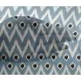 thumbnail image 4 of oneOone Viscose Chiffon Fabric Chevron Ikat Print Fabric BTY 42 Inch Wide, 4 of 4