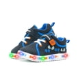 thumbnail image 2 of Tenis Luces Bubble Gummers® Para Niño Zombie Color Negro negro 15, 2 of 7