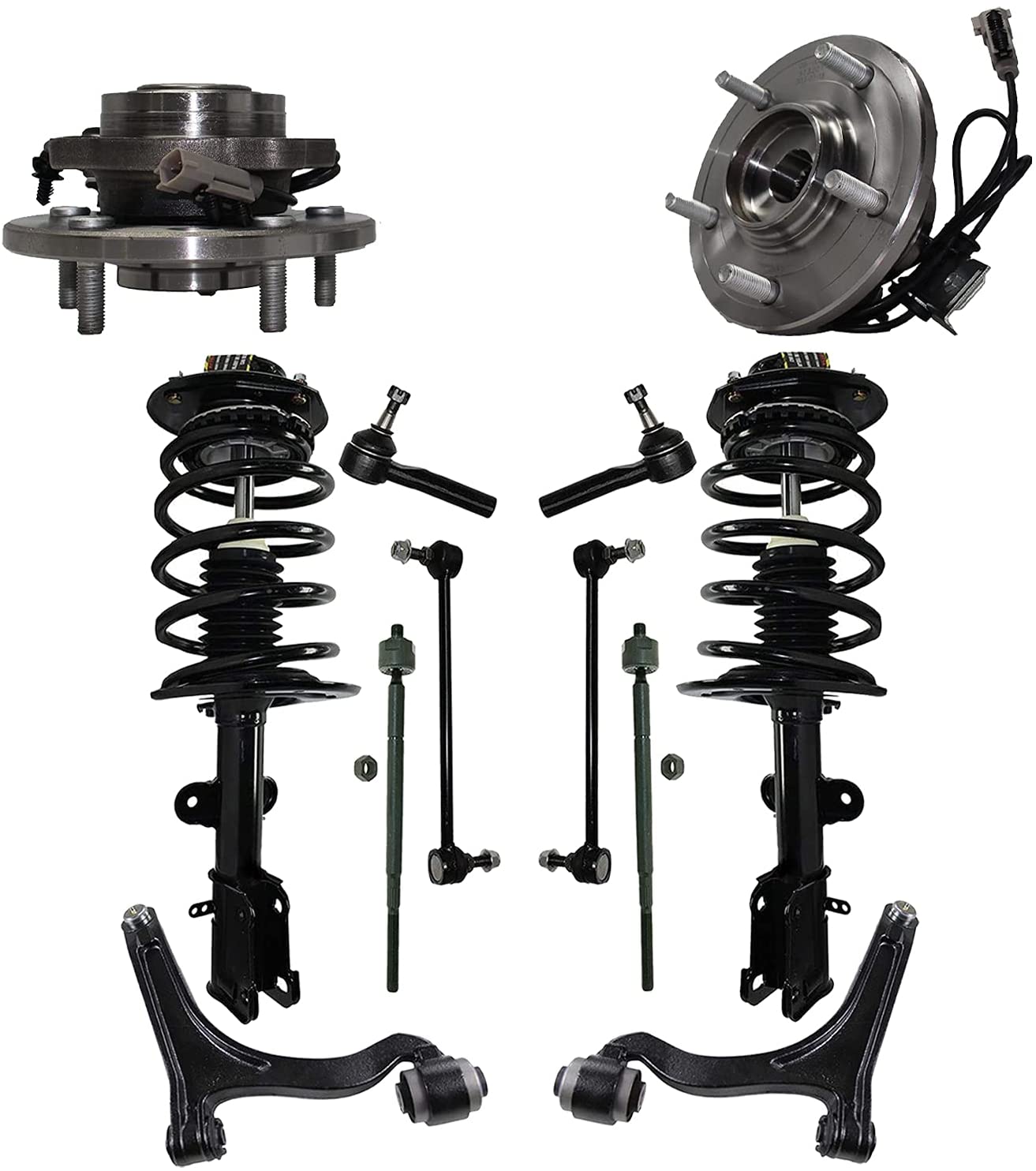 CHRYSLER PACIFICA Lower Control Arms Sway Bars Inner and Outer Tie Rods