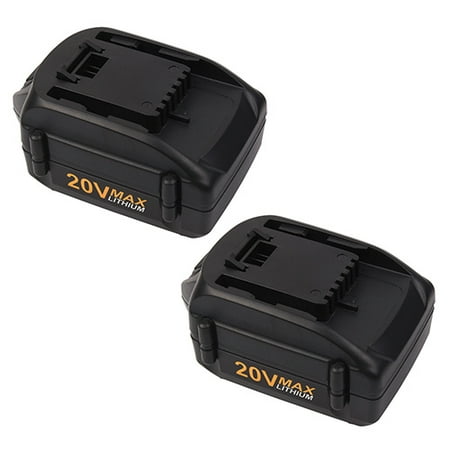 

Replacement for Worx WA3578 20V 4.0Ah Li-ion Powertool Battery (2 Pack)