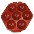 thumbnail image 2 of Xihbxyly Molde para Tartas Semiesféricas de 7 Piezas, Silicona Flexible Antiadherente, Fácil de Limpiar, Ideal para Hacer Postres, Pasteles, Cupcakes, Chocolate, Helados y Bodas, 24,4 X 24,1 X 3,6 Cm, 2 of 7