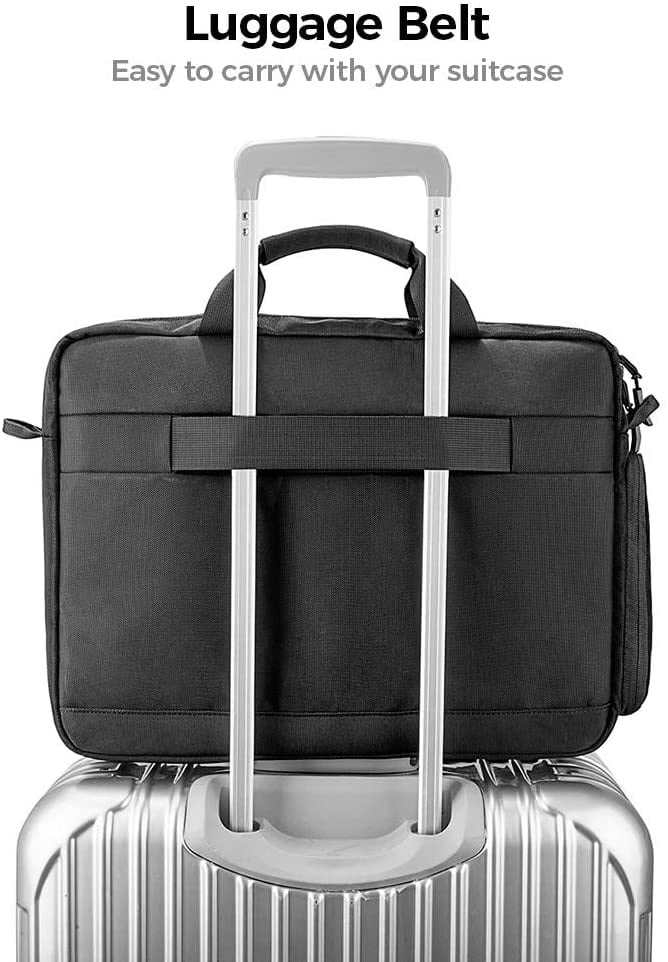 tomtoc 15.6 inch laptop shoulder bag