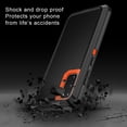 thumbnail image 6 of Petocase for Samsung Galaxy S20 Shockproof Rugged Heavy Duty Durable 3-Layer Full Body Protection Orange, 6 of 7