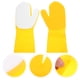 thumbnail image 4 of ColoMX Guante de limpieza de tazón de 2 piezas con plato de esponja Guante de lavado de guantes de cocina accesorio, 4 of 7