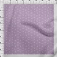 thumbnail image 4 of oneOone Velvet Pastel Purple Fabric Sea Shells Dress Material Fabric Print Fabric By The Yard 58 Inch Wide, 4 of 5