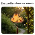 thumbnail image 4 of Abbraccia Kit DIY linterna clásica de papel, evento otoñal, linterna de flores y hierbas, manualidad infantil, luz brillante, 4 of 6