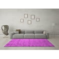 thumbnail image 3 of Ahgly Company Indoor Round Abstract Pink Contemporary Area Rugs, 7' Round, 3 of 4
