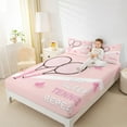 thumbnail image 5 of Feelyou Est Tennis Sleep Twin Sheet Sets for Child, Cartoon Ball Gamer Twin Fitted Sheet, Outdoor Sport Lover Flat Sheet, Luxury Bedroom Decor, 3 Pieces, 5 of 8