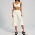 thumbnail image 4 of Womens 2 Piece Workout Sets Short Matching Lounge Sets Summer Clothes Going Out Gym Outfits,Gym Wear(White,S), 4 of 8