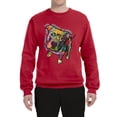 thumbnail image 3 of Dean Russo Some Angels Dog Lover Unisex Crewneck Graphic Sweatshirt, Red, Small, 3 of 6