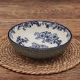 thumbnail image 3 of Pfaltzgraff Gabriela Stoneware 8-inch Pasta Bowl Set of 2 Blue, 3 of 3