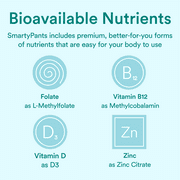 SmartyPants Prenatal Multivitamin Gummy with Omega 3 DHA & Folate, 120 Ct