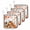 Orange, variant on Checkered Pumpkins Fall Pot Holders for Kitchen Heatproof Potholder, 2 Pack Thanksgiving Leaves Branches Hot Pads Multipurpose Oven Pads Terry Cloth Potholders Trivet for Cooking and Baking