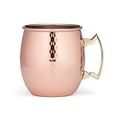 thumbnail image 2 of Star Crafts 2pc Copper Finish Hammered Moscow Mule Mug Set – 16 oz Each, 2 of 3