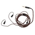thumbnail image 1 of Cable Para Auriculares Con Enchufe De 3,5 Mm, Núcleo OFC Flexible, Transmisión De Señal Estable Profesional, Cable De Repuesto Para Actualización De Auriculares Para IE80 IE8i, 1 of 7