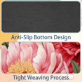 thumbnail image 4 of Peony Printed Square Desk Mat Gaming Mouse Pad with Non-Slip Rubber Bottom - 8.3x9.8 Inch Office and Gaming Mouse Pad, 4 of 6