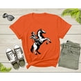 thumbnail image 2 of Cool Horse Pony Lover Gift Shirt For Men Women Kids Girls Boys Aesthetic Cowboy Horseback Rider Tshirt Graphic Sunset Silhouette T-shirt, 2 of 7