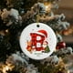thumbnail image 1 of Adornos navideños con letras del alfabeto | 26 colgantes decorativos | Decoración navideña personalizada para hacer tú mismo, 1 of 6