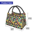 thumbnail image 2 of Lsque Sac Isotherme Portable Motif Requin en Colère, Sac de Livraison de Nourriture Isolé, Sac Isotherme pour Repas et Courses Grande Capacité Réutilisable, 2 of 6