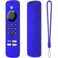 thumbnail image 2 of PYYAN-Silicone Cover Compatible with Fire TV Stick 4k Plus/Select, Fire TV Stick HD Remote PA38CA Protective Cover Case with Lanyard(Blue), 2 of 4