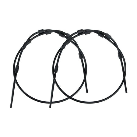 simhoa Replacement Cables for Climbing Tree Stand Straps Durable Lightweight Galvanized Wire Replacement Tree Stand Cable 2 Pack