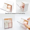 thumbnail image 2 of H Boxesfor , Swabs, Rounds, Dental S, Dispenser Container Box With 2 Comments, Bath Countertop Stora Izer, 2 of 2