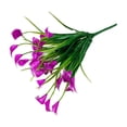 thumbnail image 1 of CaiYueKe 3 Pcs Artificial Silk Lilies Bouquet Fake Flowers for Home Decor Wedding Centerpiece Vase Arrangements Plastic Floral Stems Decorative Bouquets, 1 of 4