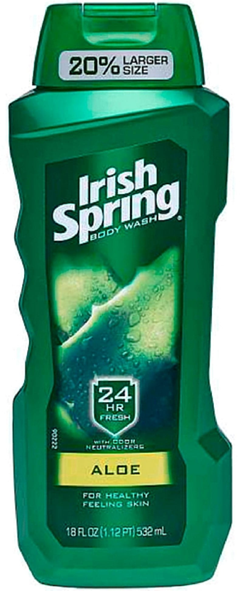 Irish Spring Body Wash, Aloe 18 oz (Pack of 4)