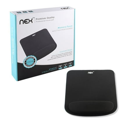 Mouse Mat with Memory Foam Wrist Support Non-Slip Rubber Base Office Mouse Pad price history on PriceWatchPro