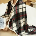 thumbnail image 5 of Heated Throw Blanket Usb Heated Warming Shawl Lap Blanket Warm Home Car, 5 of 9