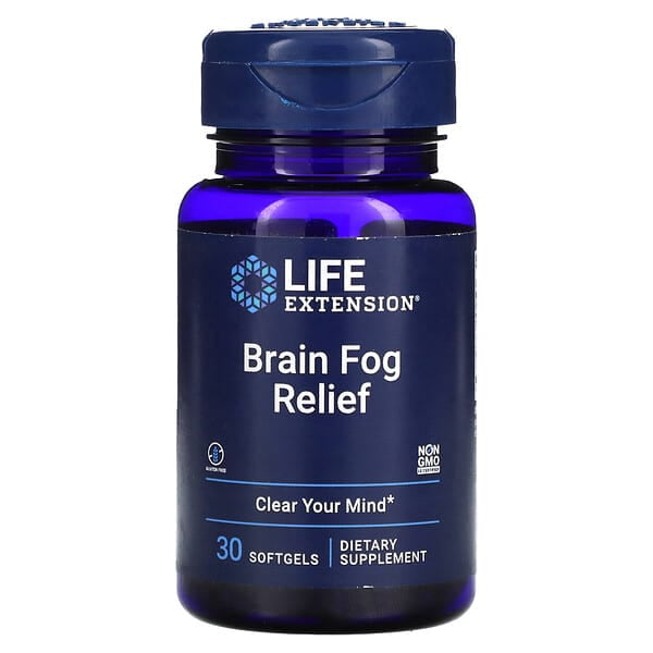 Life Extension | Brain Fog Relief 30 Cápsulas, Suplemento para el Apoyo Neurológico