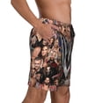 thumbnail image 3 of WWE Men's Swim Trunks Quick Dry Board Shorts Bathing Suit Swimsuits Beach Shorts with Mesh Lining, 3 of 7