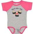 thumbnail image 3 of Inktastic Kawaii How I Roll Sushi Boys or Girls Baby Bodysuit, 3 of 5