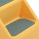 thumbnail image 2 of 3 In 1 Toilet Potty Training Stool Slip Proof Folding 2 Step Sink Toilet Stool for Baby Bathroom Yellow, 2 of 4