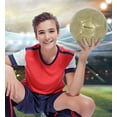 thumbnail image 7 of Barocity Size 4 Soccer Ball - Classic Gold Soccer Sports Ball, 7 of 7