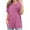 Pink, variant on XuJwPNcy Womens Oversized T Shirts Summer Ribbed Knit Short Sleeve Tunic Tops Casual Loose Plus Size Tees