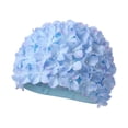 thumbnail image 2 of Elegant Floral Print Swim Cap For Comfortable Waterwear And Pool, 2 of 6