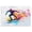 Skateboarder in Color Splash, variant on Stupell Industries Contemporary Skateboarder in Motion Black Floating Frame Canvas Art, 25 x 17, by Creative Studio