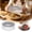 A, variant on Clearance! Zguuel Stackable Clear Food Cover, Reusable Dish Plate Lid with Ventilation Hole, B