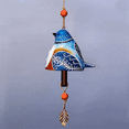 thumbnail image 3 of Bird Song Bell Garden Decoration,Hanging Rustic Wind Chime, Pendant Metal Tube Bell Door Bell Pendant D, 3 of 6