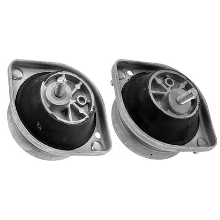 4M Auto Parts. Hydraulic Front Right & Front Left Engine Mounts 2PCS Set Compatible with BMW 540i 03-97 V8-4.4L; Part Number: 4M-9271 4M-9272